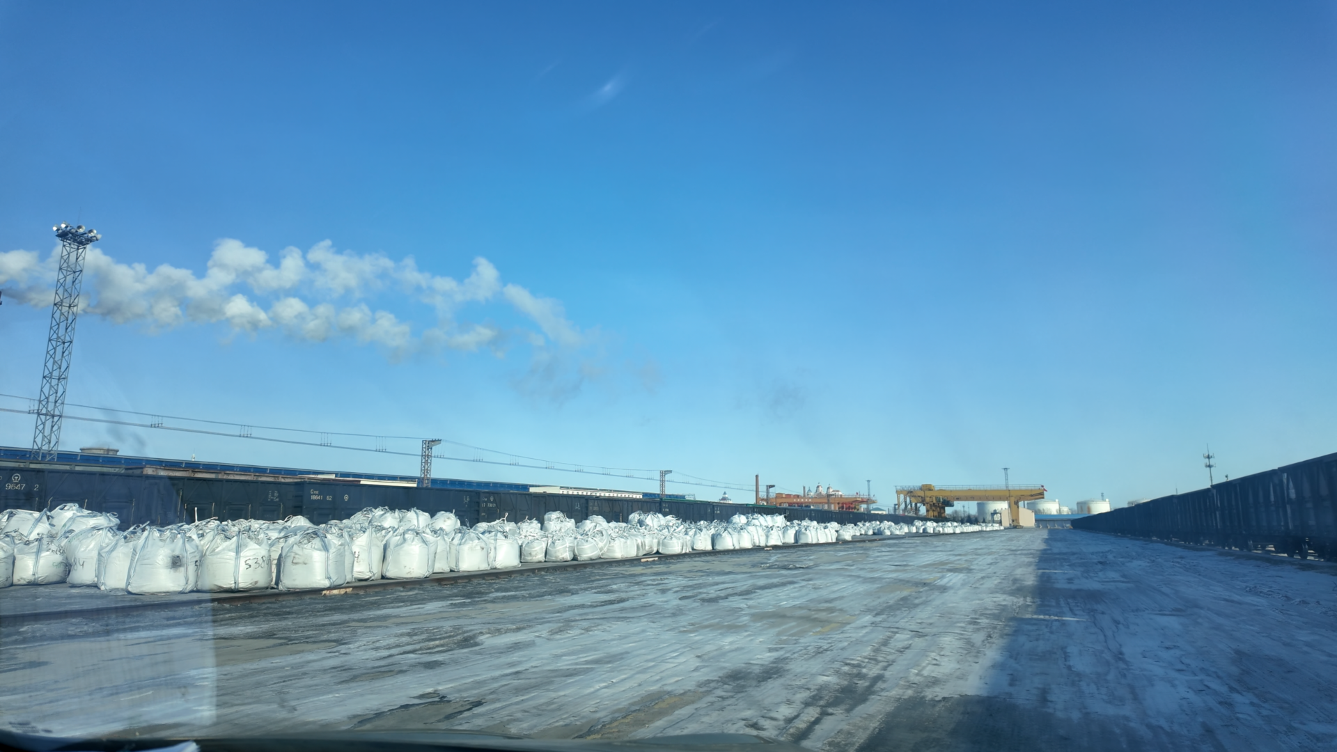 全晟港通满洲里货场